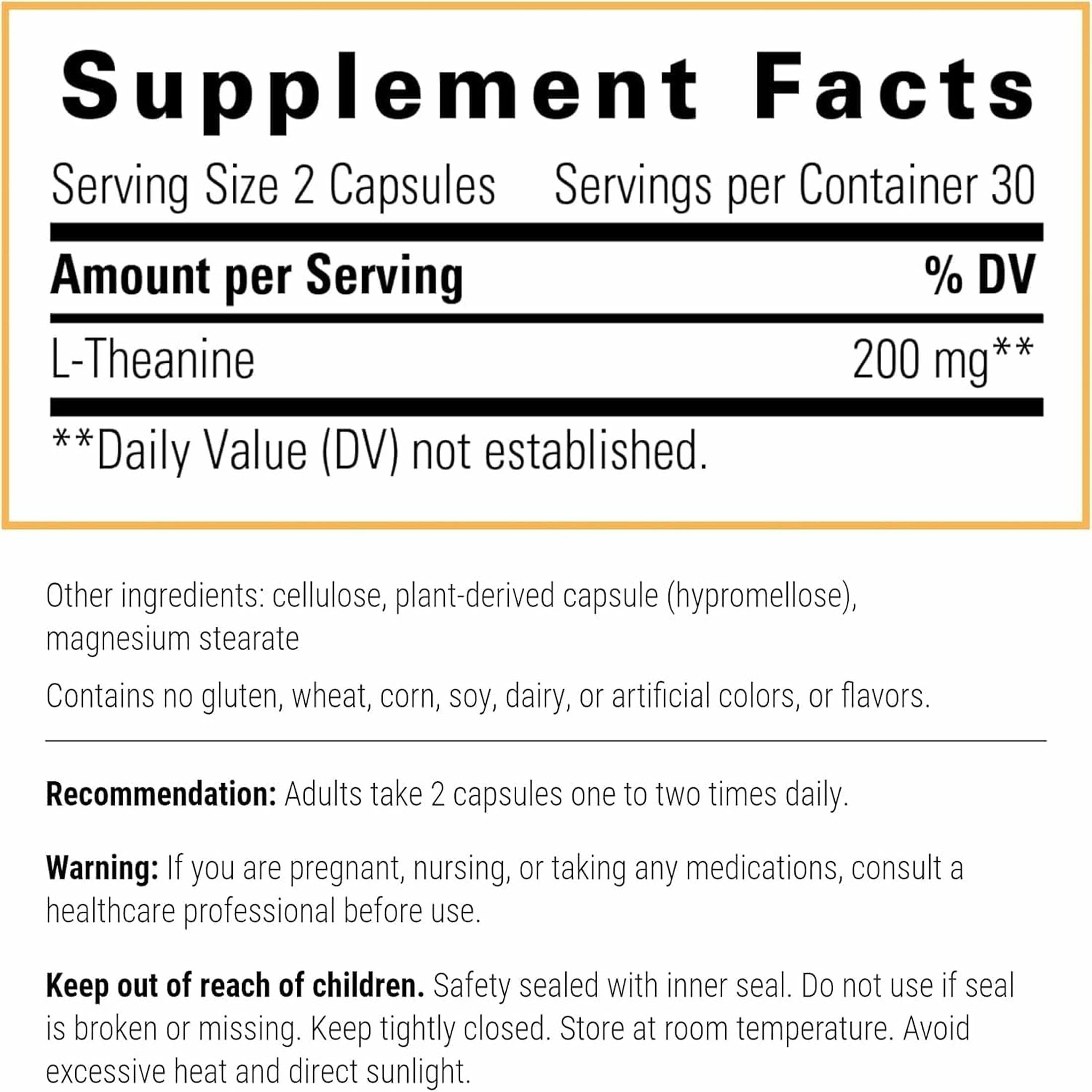 Integrative Therapeutics L-Theanine & Magnesium Glycinate Plus