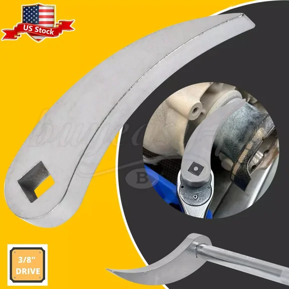 QUEST- Pry Bar Wrench Adapter Head Half Shaft Removal Crowbar Ratchet Tool 3/8" Dirve