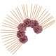 thumbnail image 5 of Diadema de flores rosas, corona de Halo, diadema de corona de Halo de Halloween, tocado para sesión de fotos de fiesta, 5 of 7