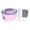 Type 2, variant on BOKYAN Toddler Portable Potty Training Toilet Foldable Emergency Travel Potty Seat with Soft PU Cushion and 20 Disposable Baggies for Kids Boys Girls Type 1
