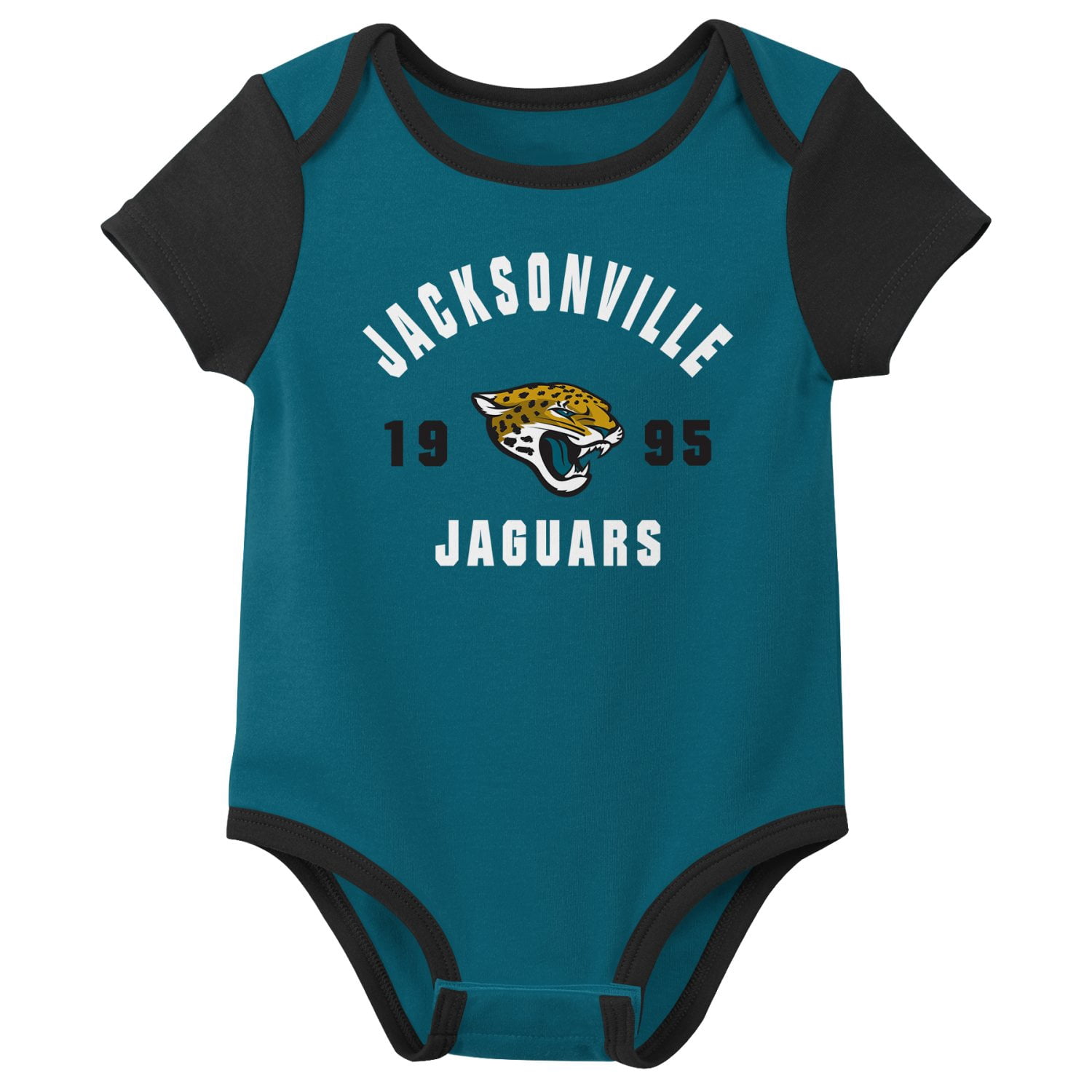 JACKSONVILLE JAGUARS NFL Infant Boys 3 pack Onesie Game Day Fan Apparel