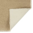 thumbnail image 5 of (2 pack) Better Homes & Gardens Beige Fringe Table Place Mat- 14" x 20" - Camel Suede / Natural - 100% Cotton, 5 of 9