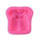thumbnail image 1 of Molde de silicona para ropa de bebé, herramientas para hornear de bricolaje, molde para pasteles con forma de lazo, rendimiento confiable, 1 of 7