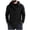 Black, variant on Casual Asymmetric Zip Jackets for Men Hooded Long Sleeve Slim Fit Going Out Jacket