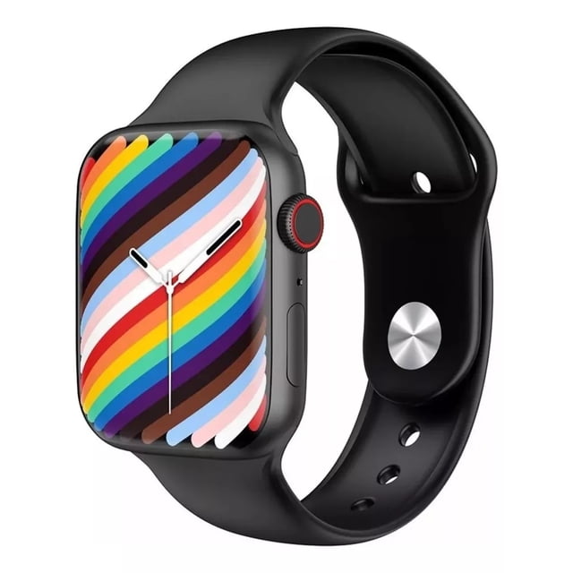 Reloj Smartwatch W29 Pro Dynamic Island 2.2 Hd Fralugio Negro