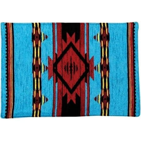 

18 x 12.5 in. Flame Bright Southwest Woven Table Runner