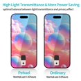 thumbnail image 3 of Protector de pantalla PEHAEL para iPhone 15 de 6,1" con privacidad, pack 2+2, 3 of 9