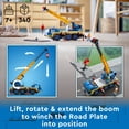 thumbnail image 4 of Lego 60324 City Off-Road Crane, Crane and Truck Toy with Hooks, Buildable Vehicle Toy for Boys and Girls from 7 Years, Gift for Children and Fans of Construction Vehicles, 4 of 5