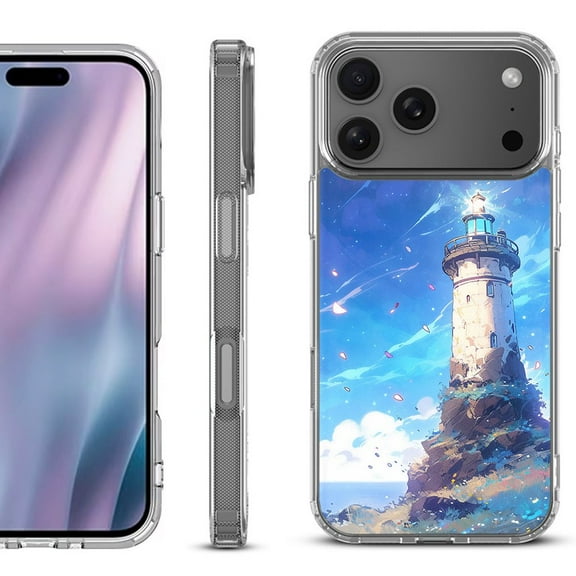 For iPhone 17 Pro Max Protective Shockproof Phone Case, by OneToughShield - Beacon Sky