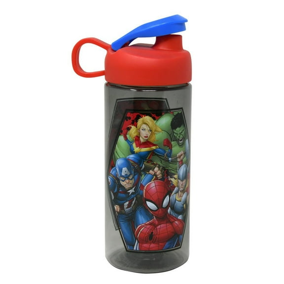 Marvel Avengers 16.5 oz Sullivan Water Bottle Spider-Man Thor Hulk