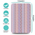thumbnail image 5 of Washable Rubber Boho Floral Patchwork Dish Drying Mats for Kitchen Counter Home Large Coffee Bar Pad Accessories and Decor for Utensils Stemware 23.5''x15.5'', 5 of 7