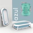 thumbnail image 4 of Bañera Para Bebe Tina De Baño Plegable Con Cojin Soporte Azul, 4 of 5