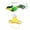 Green, variant on Interactive Hanging Bird Cat Teaser with Realistic Bird Sound & Feathers, Adjustable Retractable Rope, Boredom Relief Exercise Toy for Indoor Cats & Kittens, Blue