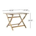 thumbnail image 4 of POSITANO 43.5'' FOLDABLE TABLE, 4 of 9