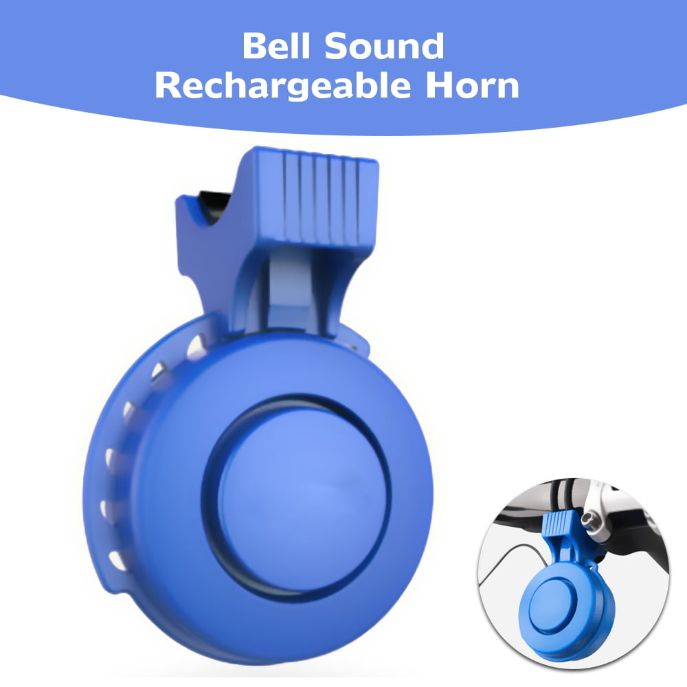 Horn For Scooter Electric Bike Horn USB Rechargeable Bell Waterproof