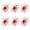 brown, variant on 6Pcs Artificial Sea Urchin Lure Soft Floating Swimbait Artificial Baits For most Beginner And Professional Anglers