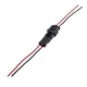 thumbnail image 4 of Coche Cable Eléctrico Enchufe W/ 14AWG Cable Arnés Clips - C 2pin Sunnimix Enchufe de conector de cable HID, 4 of 7