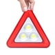 thumbnail image 3 of Triángulos reflectantes de seguridad, señal de advertencia, marco de advertencia de plástico deslumbrante, triángulos reflectantes en carretera, versión de energía Solar, 3 of 5