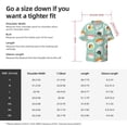 thumbnail image 5 of Kdxio Men'S Hawaiian Shirt For Men Short Sleeve Shirt Kawaii Sushi Summer Casual Holiday Beach Button Down T-Shirts, 5 of 5