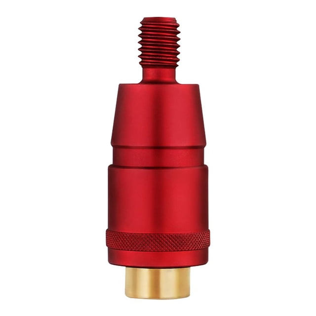 Conector de caña de pescar, adaptador de cabeza de red de liberación rápida, aparejos de pesca (rojo) Tmvgtek pescar