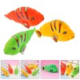 thumbnail image 3 of KAKOWELY Poissons à Bascule 5 Pcs Jouets Poissons à Remonter en Plastique Jouet Poisson à Remonter 5.51"X2.76"X2.36 Pouces, 3 of 5