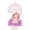 Number 2, variant on Goleeg Princess Number 6 Birthday Candles - Pink & Purple Princess Birthday Candles for Cake, Candle Topper for Anniversary Celebrations Supplies, Fairy Party Decorations