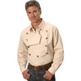 thumbnail image 2 of Scully Western Shirt Mens Bibbed L/S Button XL Natural F0_RW011, 2 of 3
