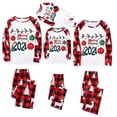 thumbnail image 1 of Red Checkered Shirt Matching Christmas Pajamas for Family, Colorful Family Matching Outfits Matching Pjs, Perfect for Christmas Morning & Family Photos, 1 of 4