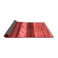 thumbnail image 2 of Ahgly Company Indoor Round Abstract Red Modern Area Rugs, 8' Round, 2 of 4