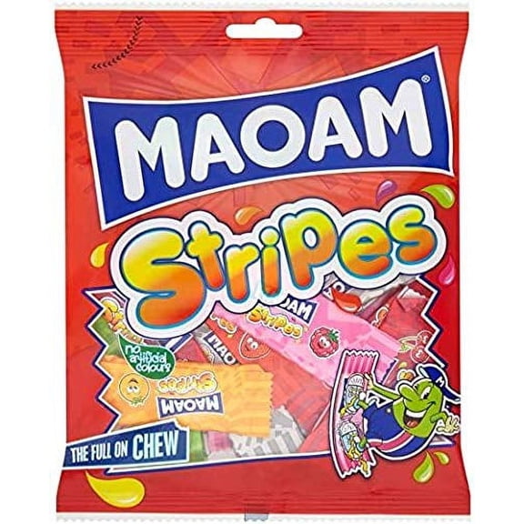 Maoam Stripes - 140g - Pack of 3