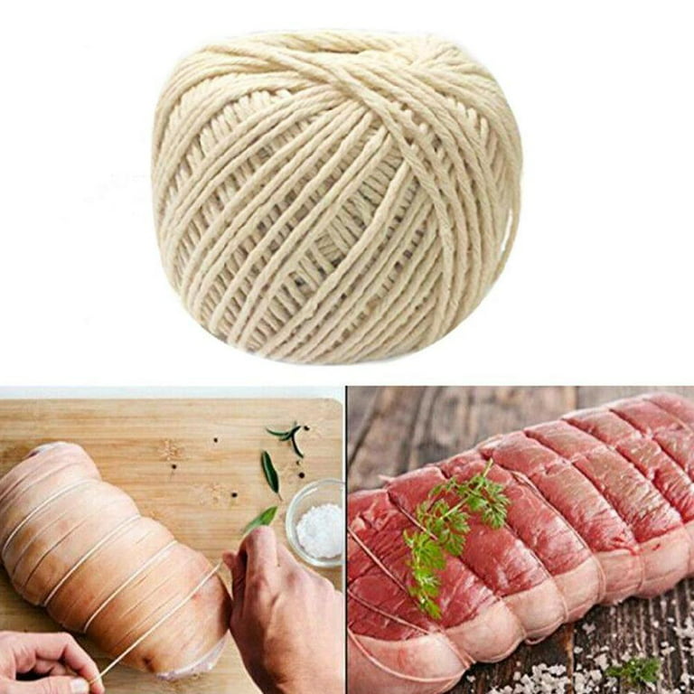 70M Cooking Tools Butcher's Cotton Twine Meat Barbecue Tie String Meats  J7Z6 