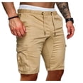 thumbnail image 3 of Pantalones deportivos elásticos de moda informal de verano para hombre Pantalones cortos para hombre, 3 of 6