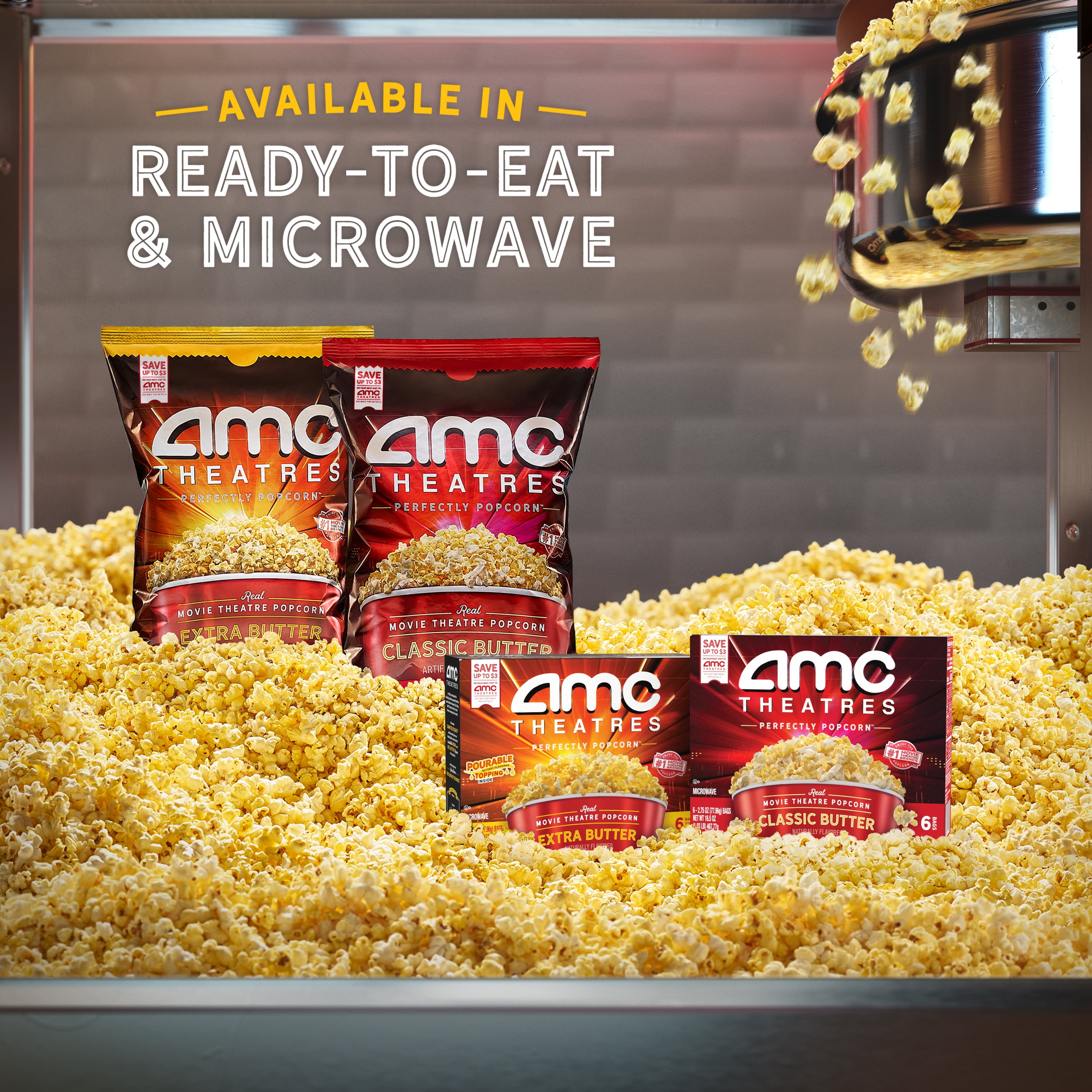 AMC Theatres Ready to Eat Popcorn, Extra Butter