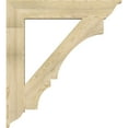 thumbnail image 3 of Ekena Millwork 6"W x 38"D x 42"H Balboa Traditional Rough Sawn Bracket, Douglas Fir, 3 of 4