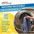 thumbnail image 7 of Kleen Handler Cotton String Wet Mop Head Replacement Refill with Loop End, Pack of 1, Blue, 7 of 7