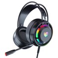 thumbnail image 5 of Auriculares para computadora Auriculares para pollos Escuchar debates de voz con auriculares con cable para videojuegos Mac 7.1, 5 of 5