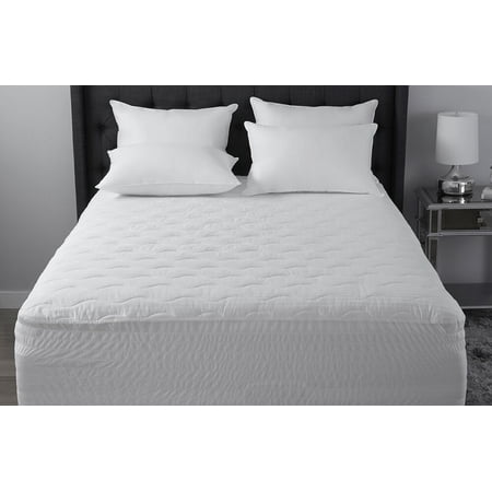 Beautyrest Luxury Cotton Dobby Check Mattress Pad in Multiple Sizes