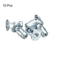 thumbnail image 3 of Unique Bargains M4 Jack Nuts, 10 Pack Threaded Insert Nut Carbon Steel Rivet Nuts, 16.8mm Length, 3 of 5