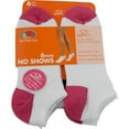 thumbnail image 2 of Womens SoftSpun No Show Socks - 6 Pairs, 2 of 2