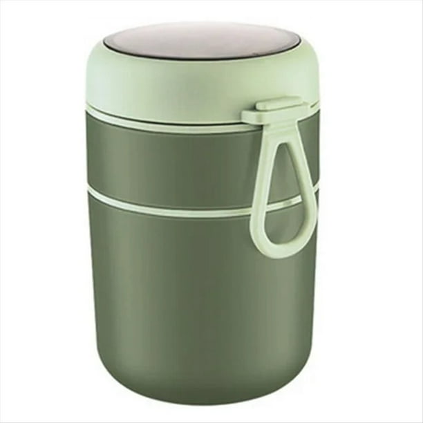 Recipiente Aislante para Alimentos, Lonchera de Acero Inoxidable, Apto para Estudiantes y Oficinistas, 710 Ml B