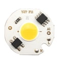 thumbnail image 2 of 10 Uds AC220V 3W Chip integrado COB cuentas bombilla IC inteligente fuente de luz para lámpara (cálido), 2 of 9