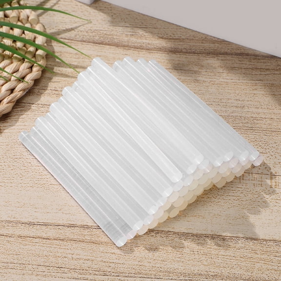 FRCOLOR  100 Pcs Hot Melt Glue Stick Black Sticks Multipack Colored White