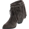 thumbnail image 2 of Not Rated Women's Mohegan Fringe Boots, 2 of 4