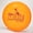 Orange, variant on Hero Disc Sonic Xtra 215mm - Distance Disc Dog Sport Flying Disc