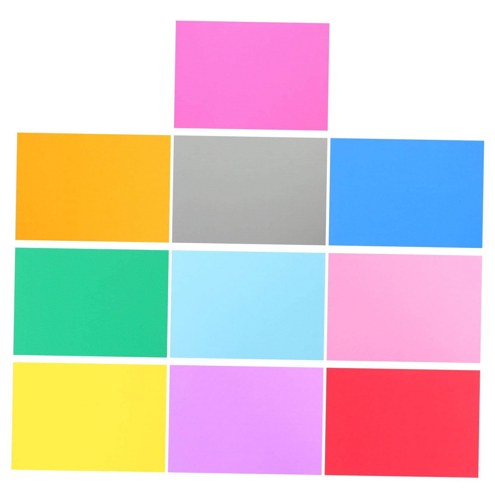 Worgeous 250pcs Colorful Cardstock Paper Sheets Double Sided Colored Printer Paper Scrapbooking Supplies for DIY Crafts, Scrapbooking, Card Making