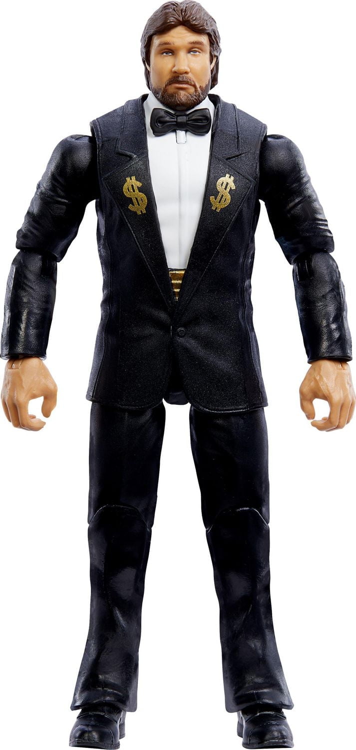 WWE Ted Dibiase Action Figure, 6-inch Collectible Superstar with Articulation & Life-Like Look