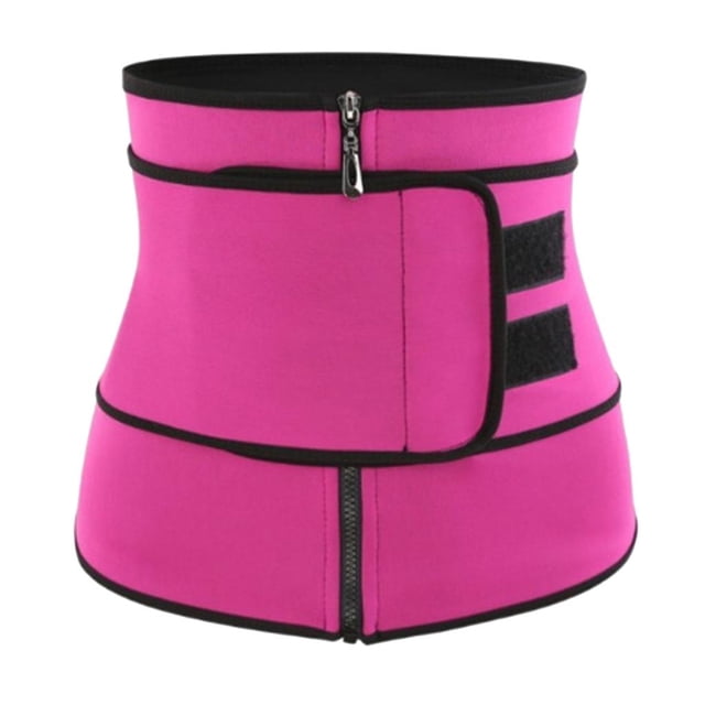 Cinturón de fajas de ejercicio de control de abdomen elástico de entrenador de XXL rojo Zulema Entrenador de cintura para mujer