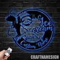 thumbnail image 4 of Craftnamesign Custom Ice Cream Shop Metal LED Light, Personalized Ice Cream Shop Name Sign, 4 of 5