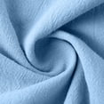 thumbnail image 4 of Paiwinds Women's V-Neck 3/4 Sleeve Loose Fit Pullover Top Casual Solid Color Blouse Soft Cotton Linen Blend, 4 of 9