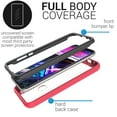 thumbnail image 2 of CoverON Motorola Moto G Fast Phone Case, Military Grade Full Body Rugged Slim Fit Clear Cover, Pink, 2 of 8
